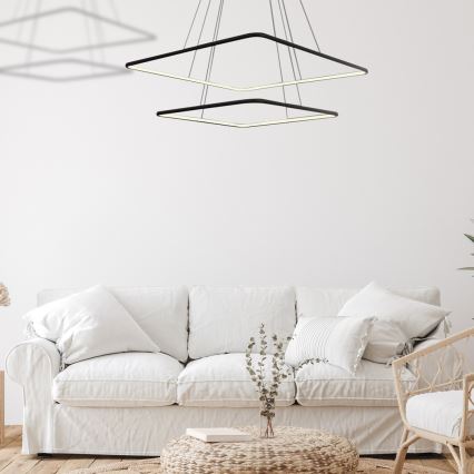 Candelabro num fio LED NIX LED/50W/230V preto antigo