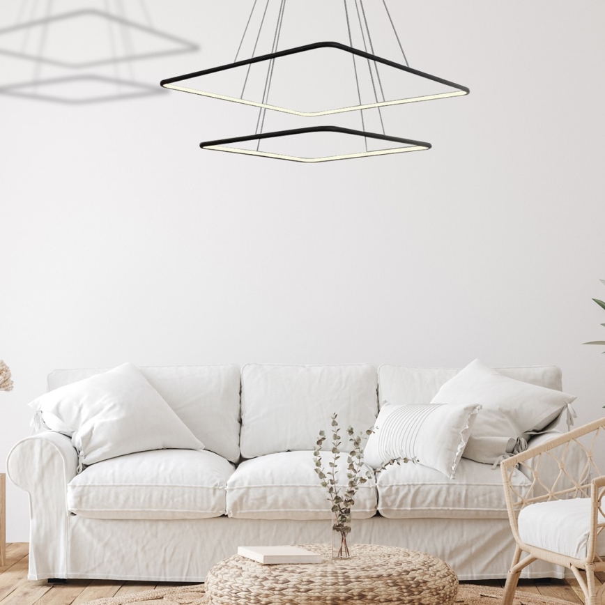 Candelabro num fio LED NIX LED/50W/230V preto antigo