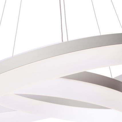 Candelabro num fio LED RING com controlo remoto LED/60W/230V