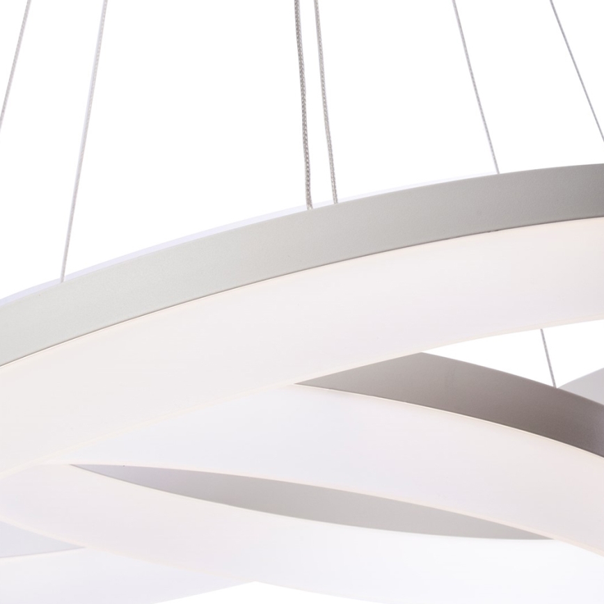 Candelabro num fio LED RING com controlo remoto LED/60W/230V
