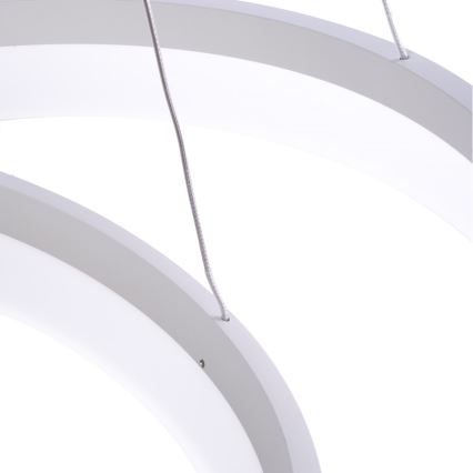 Candelabro num fio LED RING com controlo remoto LED/60W/230V