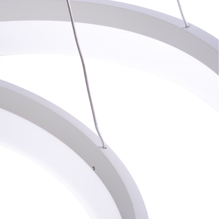 Candelabro num fio LED RING com controlo remoto LED/60W/230V