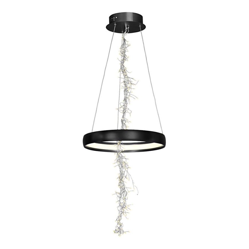 Candelabro num fio LED SPARK LED/35W/230V preto antigo