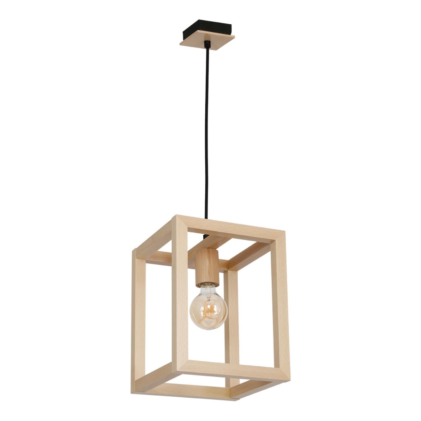 Candelabro num fio LEGNO 1xE27/60W/230V