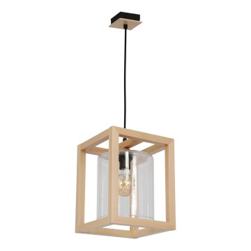 Candelabro num fio LEGNO 1xE27/60W/230V