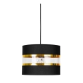 Candelabro num fio LIND 1xE27/60W/230V preto antigo