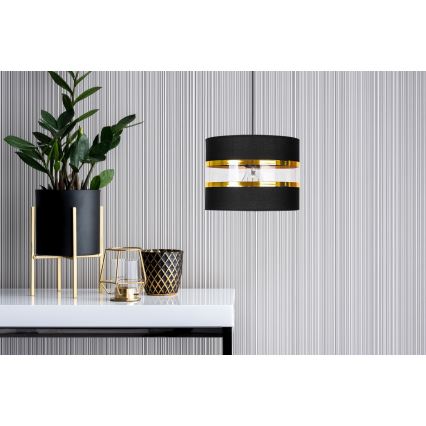 Candelabro num fio LIND 1xE27/60W/230V preto antigo