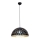 Candelabro num fio LISA BLACK 1xE27/60W/230V