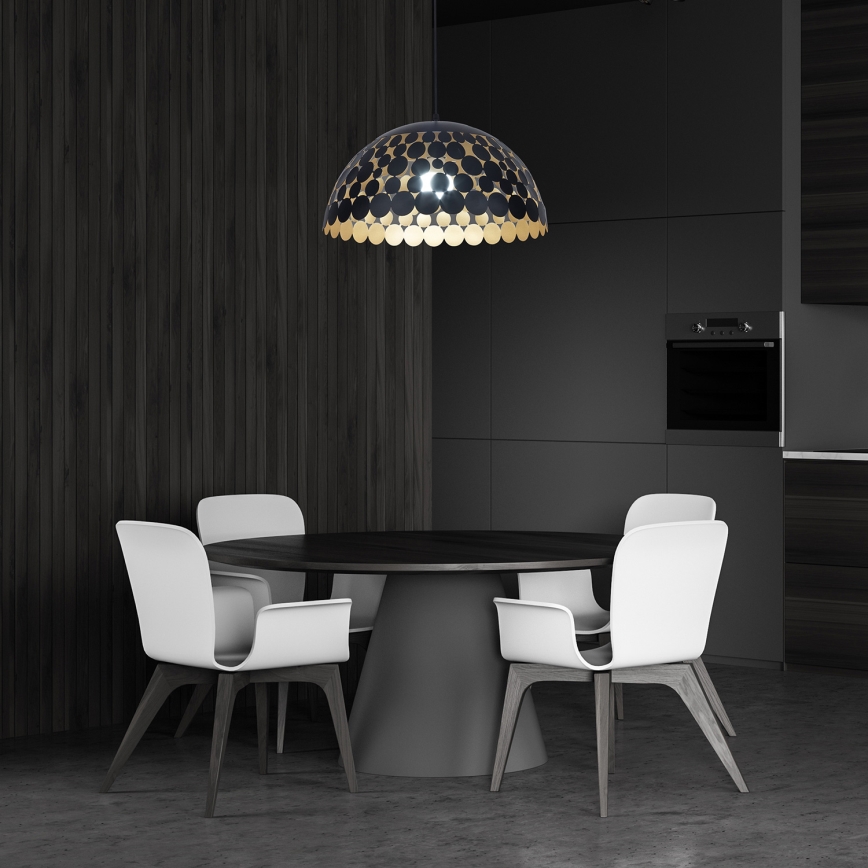Candelabro num fio LISA BLACK 1xE27/60W/230V