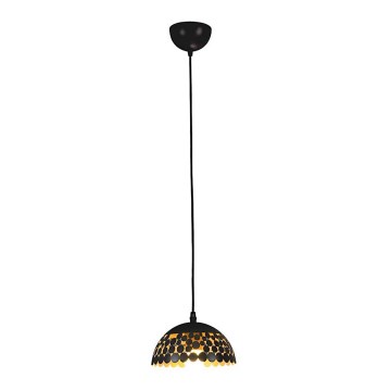 Candelabro num fio LISA BLACK 1xE27/60W/230V