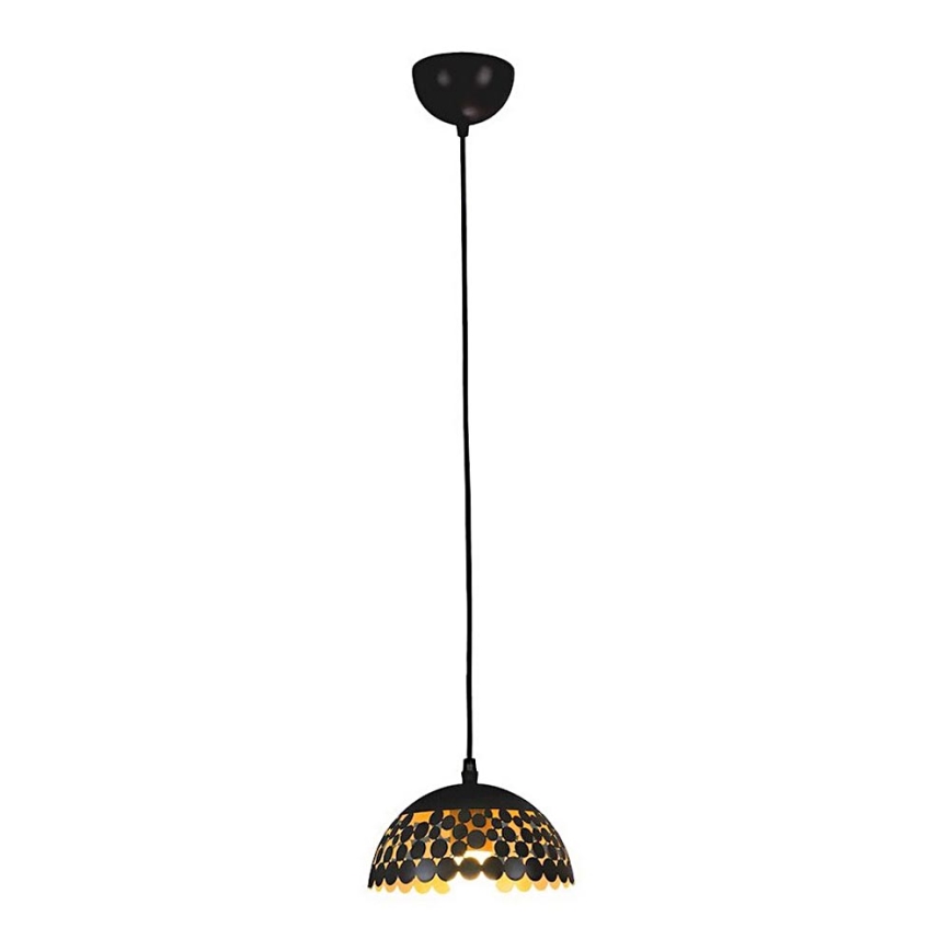 Candelabro num fio LISA BLACK 1xE27/60W/230V