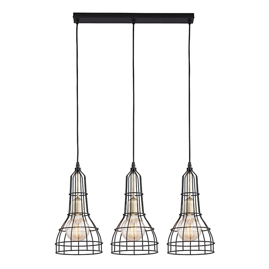 Candelabro num fio LONG 3xE27/60W/230V