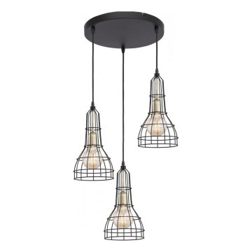 Candelabro num fio LONG 3xE27/60W/230V