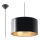 Candelabro num fio LUXOR 40 1xE27/60W/230V dourado/preto antigo