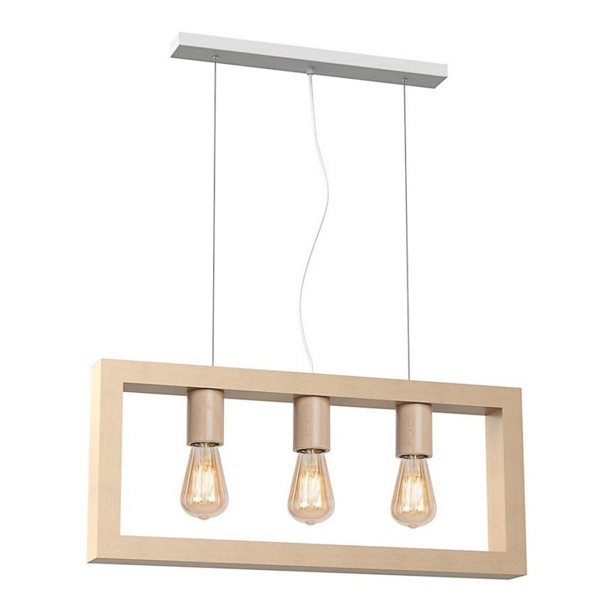 Candelabro num fio MACK 3xE27/60W/230V