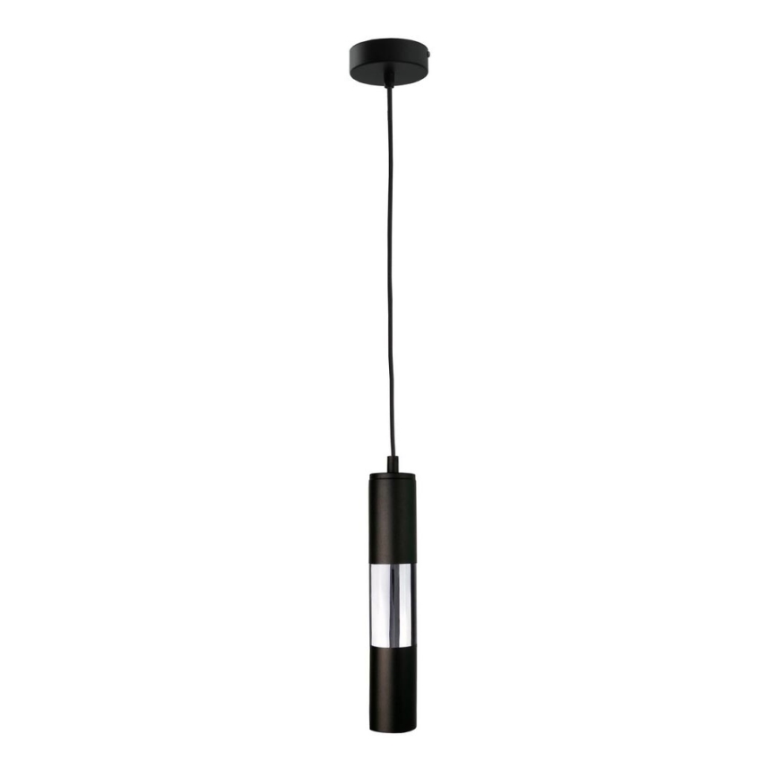Candelabro num fio MAGNUMA 1xGU10/50W/230V preto antigo/cromo brilhante