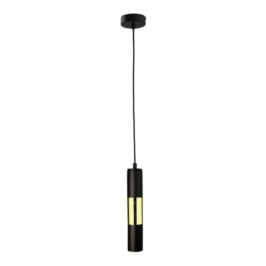 Candelabro num fio MAGNUMA 1xGU10/50W/230V preto antigo/dourado