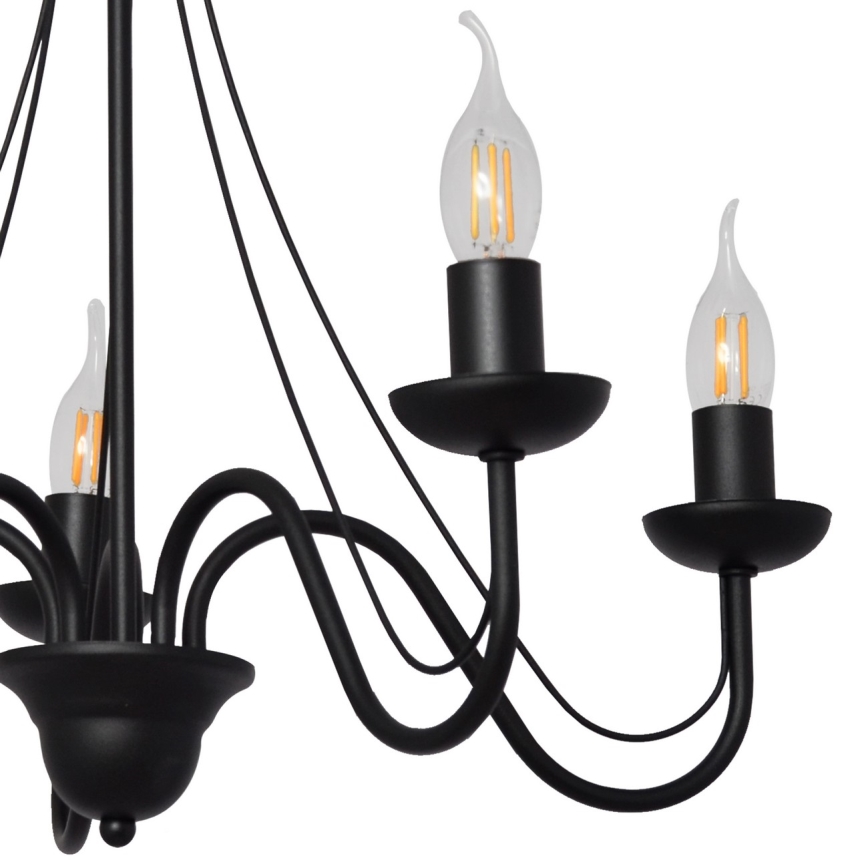Candelabro num fio MALBO II 5xE14/10W/230V