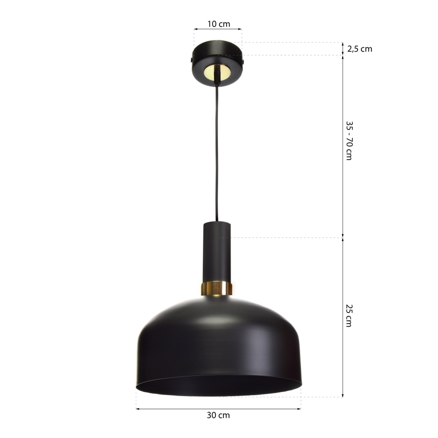 Candelabro num fio MALMO 1xE27/60W/230V