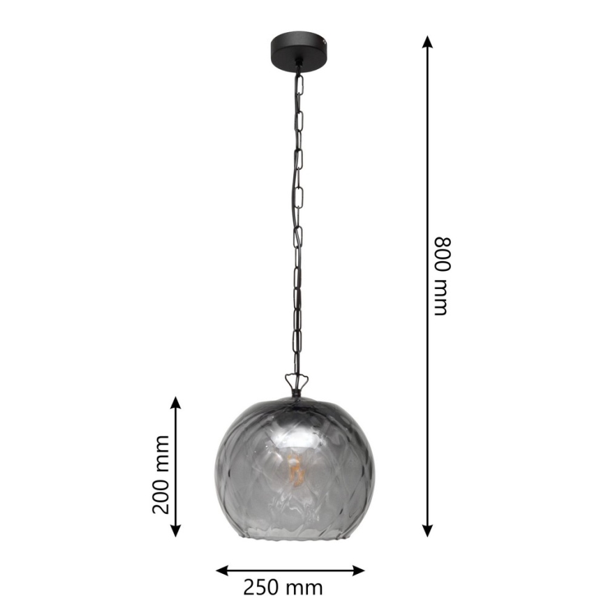 Candelabro num fio MARILLA 1xE27/15W/230V
