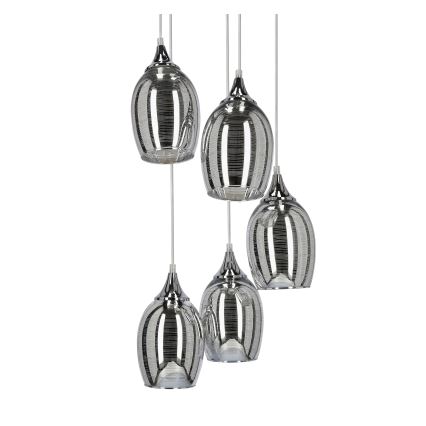 Candelabro num fio MARINA 5xE27/60W/230V
