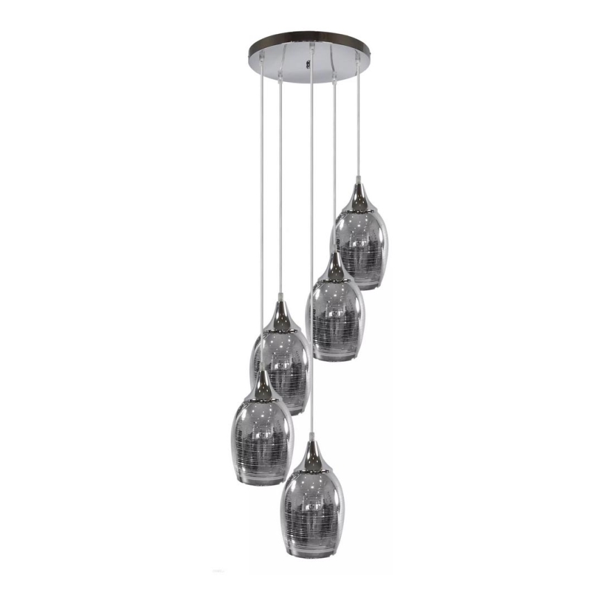 Candelabro num fio MARINA 5xE27/60W/230V