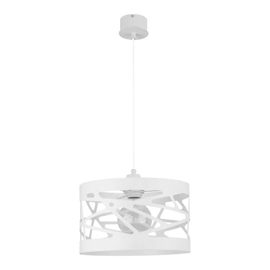 Candelabro num fio MODUL FREZ 1xE27/60W/230V diâmetro 30 cm branco