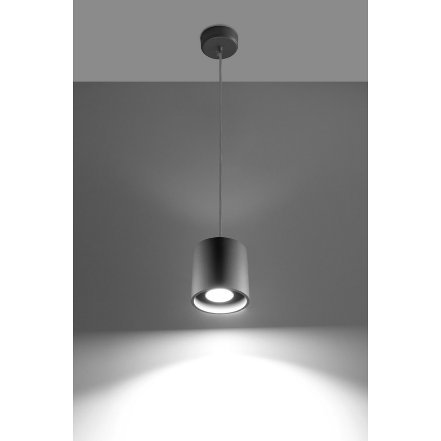 Candelabro num fio ORBIS 1 1xGU10/40W/230V cinzento