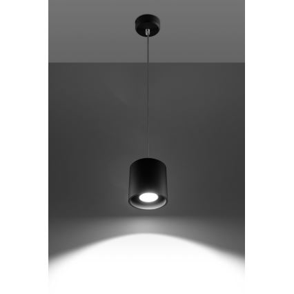 Candelabro num fio ORBIS 1 1xGU10/40W/230V preto antigo