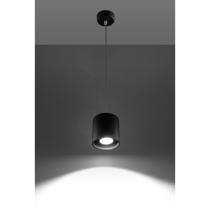 Candelabro num fio ORBIS 1 1xGU10/40W/230V preto antigo