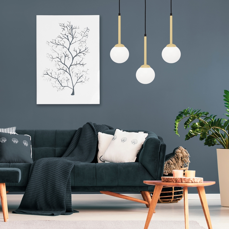 Candelabro num fio PARMA 3xE14/40W/230V
