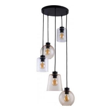 Candelabro num fio PEDRO 5xE27/60W/230V
