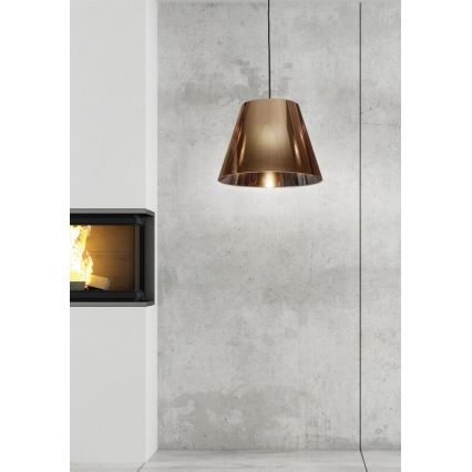 Candelabro num fio PLATINO 1xE27/60W/230V