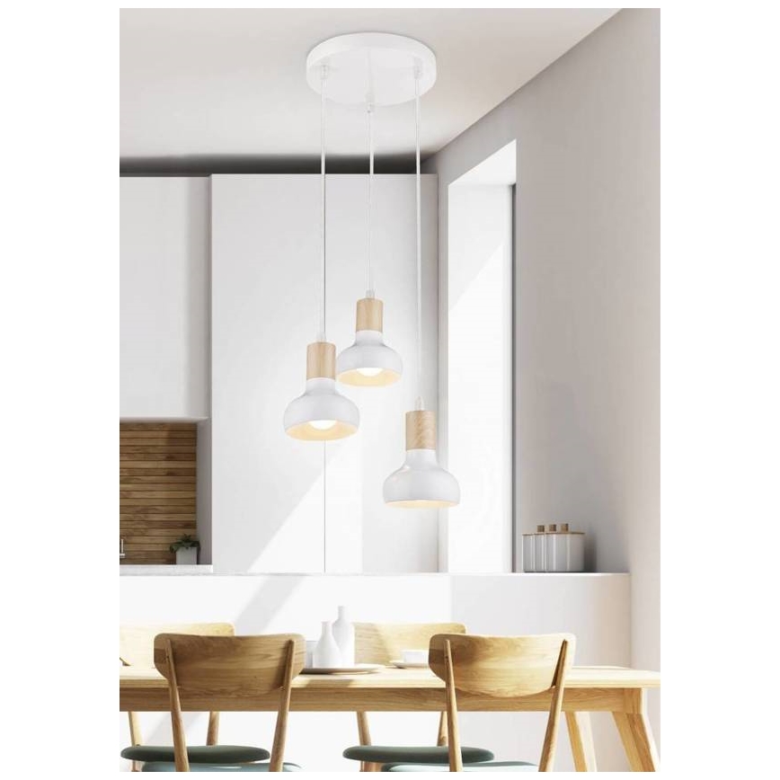 Candelabro num fio PUERTO 3xE14/40W/230V