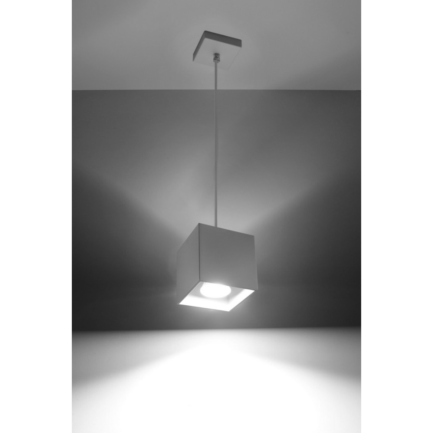Candelabro num fio QUAD 1 1xGU10/40W/230V branco