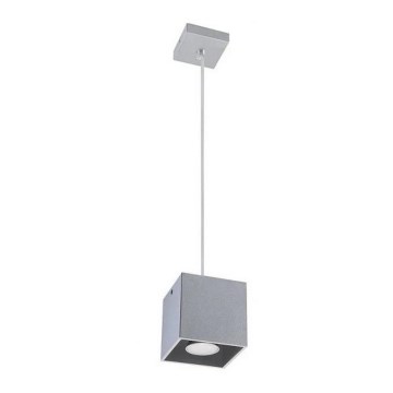 Candelabro num fio QUAD 1 1xGU10/40W/230V cinzento