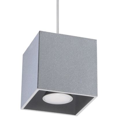 Candelabro num fio QUAD 1 1xGU10/40W/230V cinzento