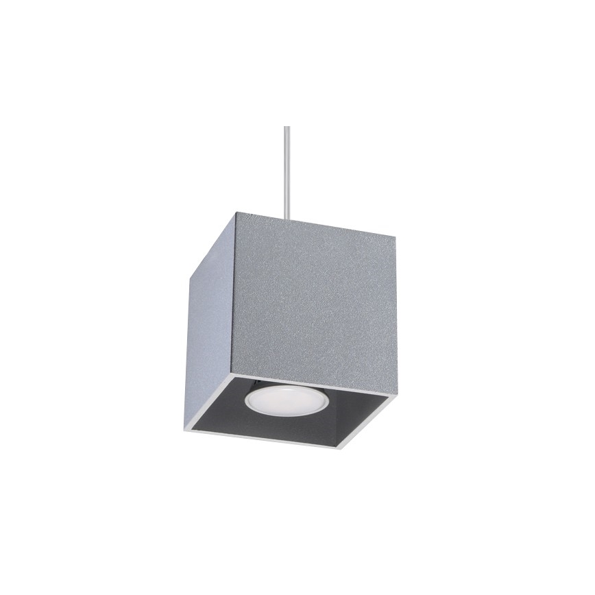 Candelabro num fio QUAD 1 1xGU10/40W/230V cinzento