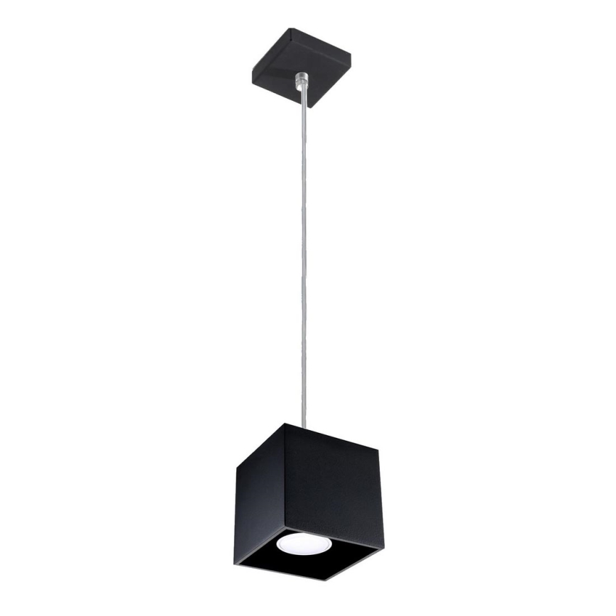 Candelabro num fio QUAD 1 1xGU10/40W/230V preto antigo