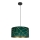 Candelabro num fio RELLA 1xE27/60W/230V verde/dourado