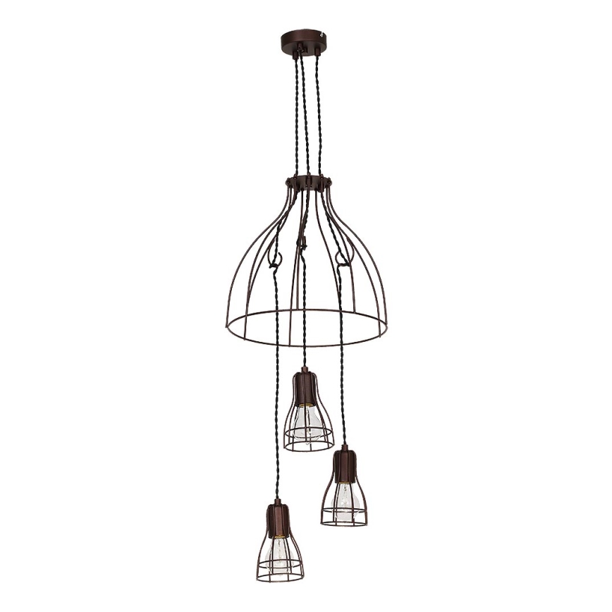 Candelabro num fio SHEILA 3xE27/60W/230V