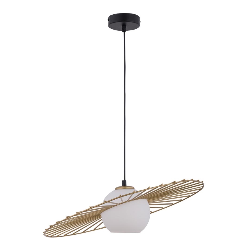 Candelabro num fio SOL 1xE27/60W/230V dourado