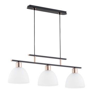 Candelabro num fio SONATA 3xE27/60W/230V bronze