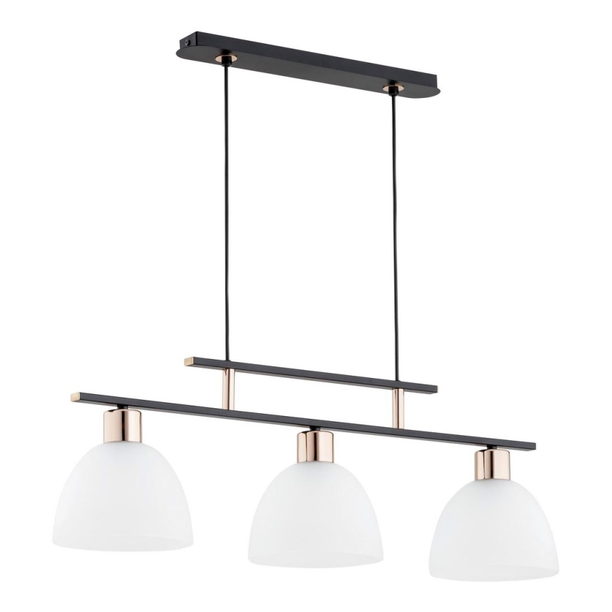 Candelabro num fio SONATA 3xE27/60W/230V bronze