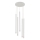 Candelabro num fio STALACTITE LASER 5xG9/3W/230V branco