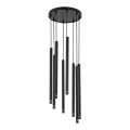 Candelabro num fio STALACTITE LASER 8xG9/2,5W/230V preto antigo