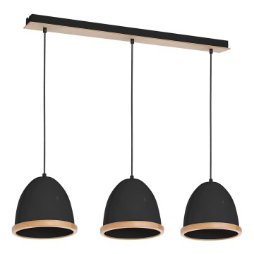 Candelabro num fio STUDIO 3xE27/60W/230V