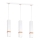 Candelabro num fio VIDAR 3xGU10/25W/230V