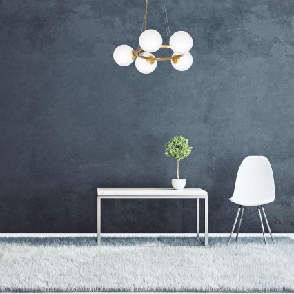 Candelabro num fio VIENNA 5xE14/40W/230V