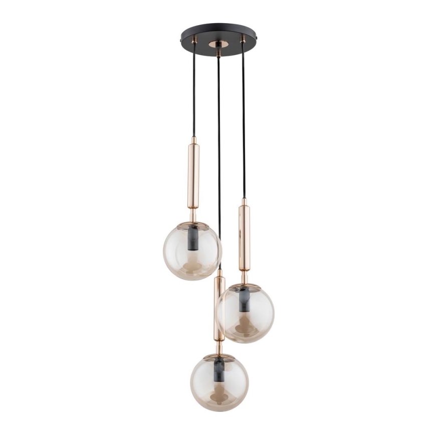Candelabro num fio VOLDA 3xE14/40W/230V bronze